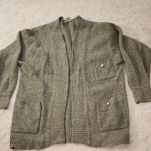 SML Sport Gray Wool Blend Sweater